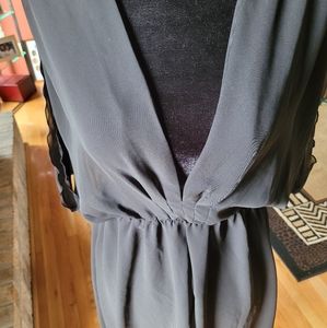 Sheer Bijou Bijou Black Tunic